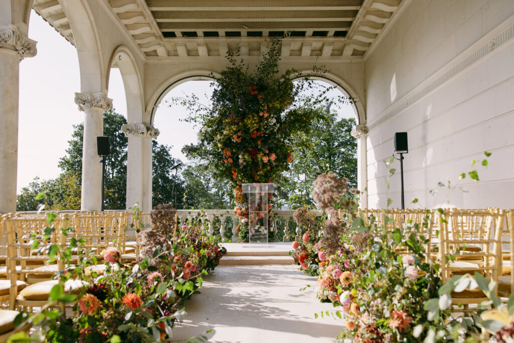 Beautiful ceremony space at Cliveden House